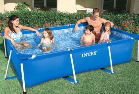 Piscina Intex Metal Frame Rectangular