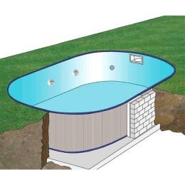 Como enterrar una piscina desmontable