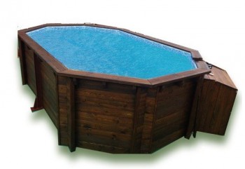 Piscina desmontable de madera CARRA - Sumbay - Puigcercós